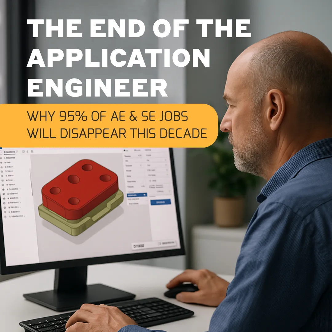 The End of the Application Engineer: Why 95% of AE and Sales Engineering Jobs Will Disappear This Decade